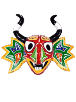 mascara diablos de yare tradicional