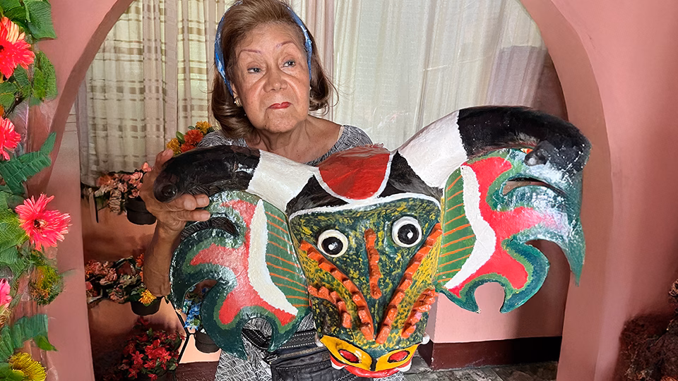 rosa ángela artesana diablos de yare