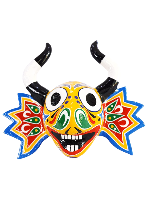 mascara-tradicional-amarilla