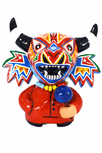escultura de los diablos de tare